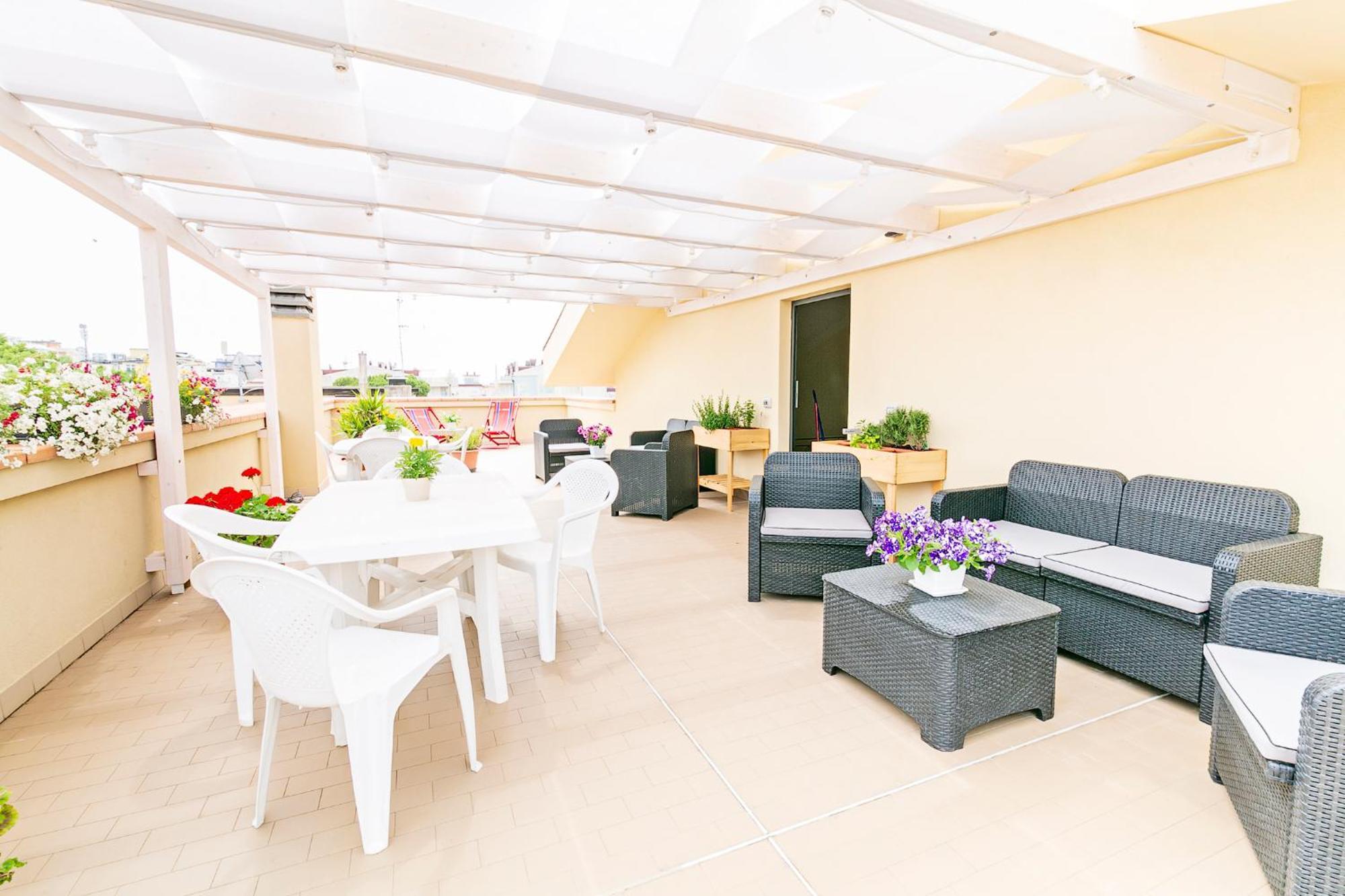 רימיני Residence Hotel Le Stelle מראה חיצוני תמונה