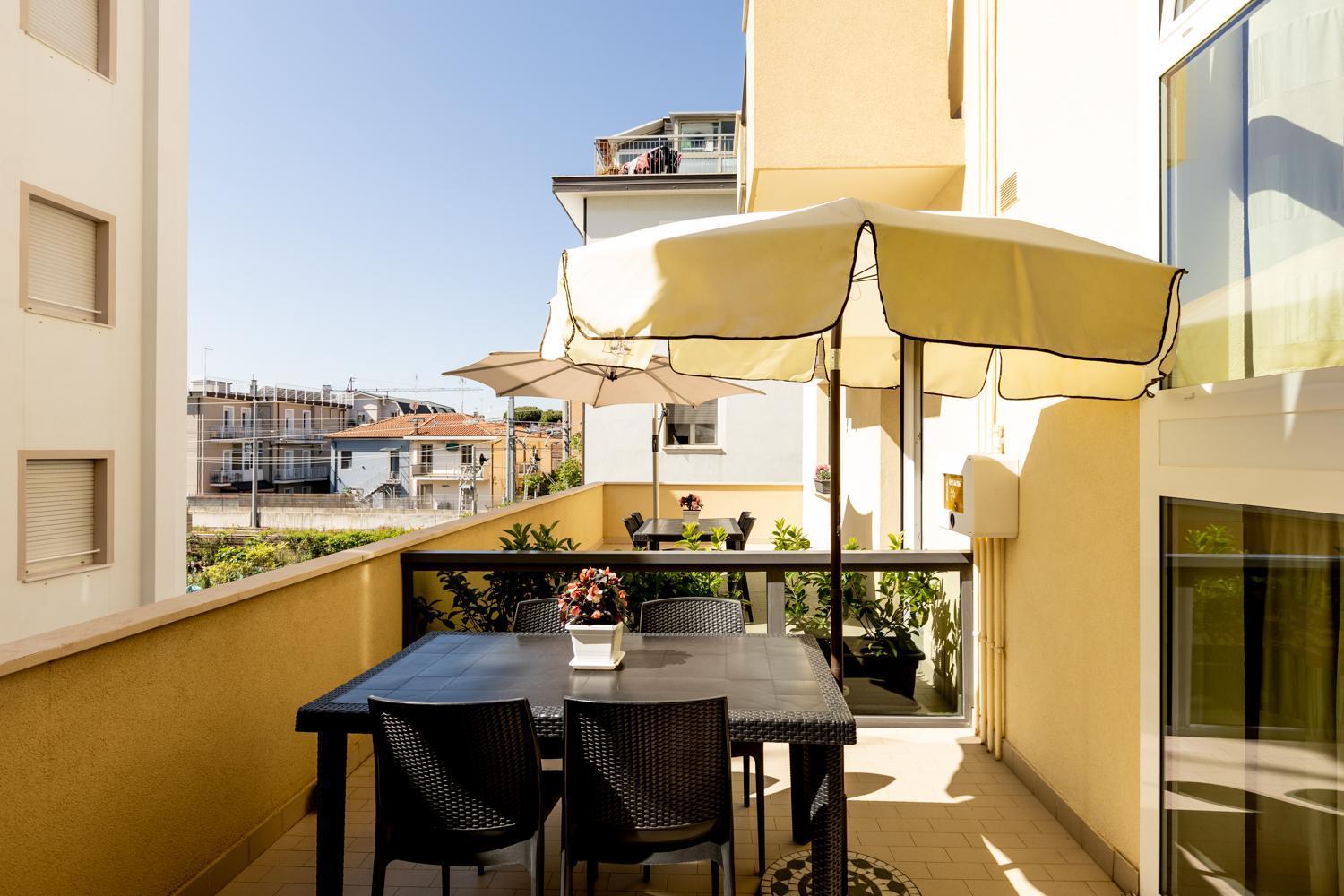 רימיני Residence Hotel Le Stelle מראה חיצוני תמונה