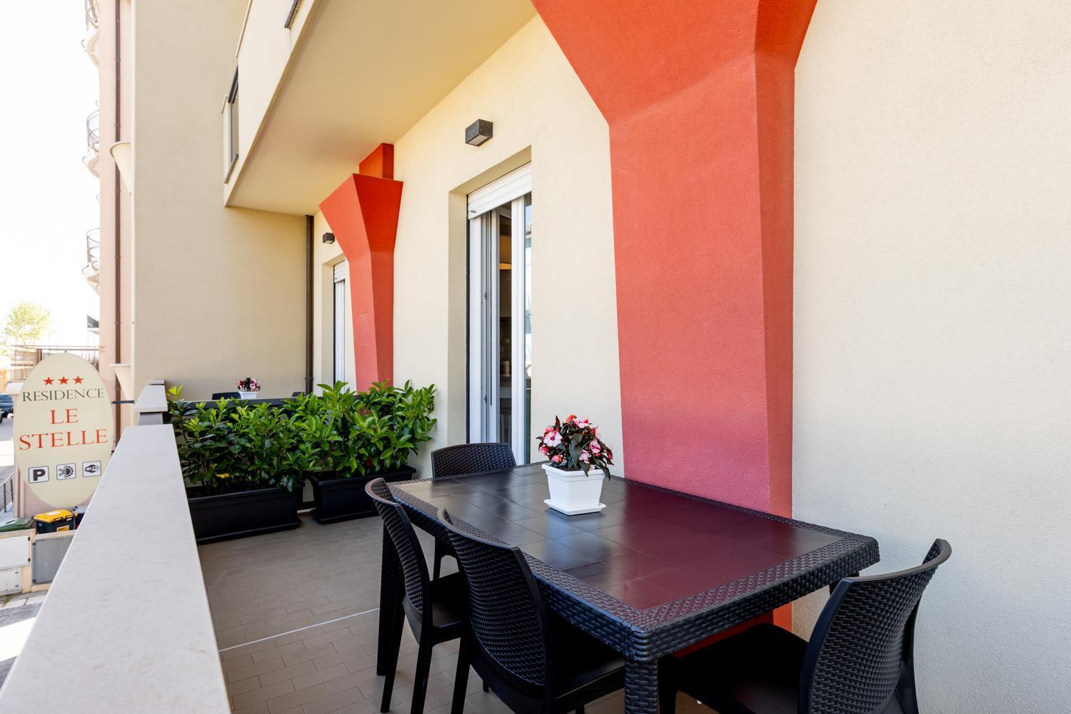 רימיני Residence Hotel Le Stelle מראה חיצוני תמונה